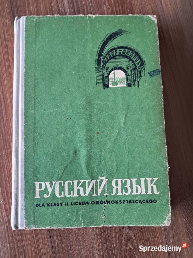 książka z 1981r do języka rosyjskiego kl II LO Sandomierz
