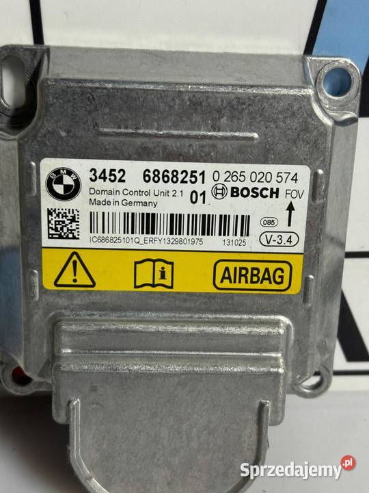 BMW F06 F07 F10 F11 F12 MODUŁ AIRBAG STEROWNIK