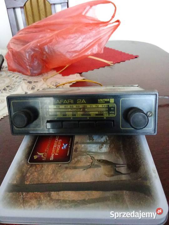 Fiat 126p Radio Safari 2A Stan 100 Sprawne Nowe Sprzęt audio fabryczny Tomaszów Mazowiecki