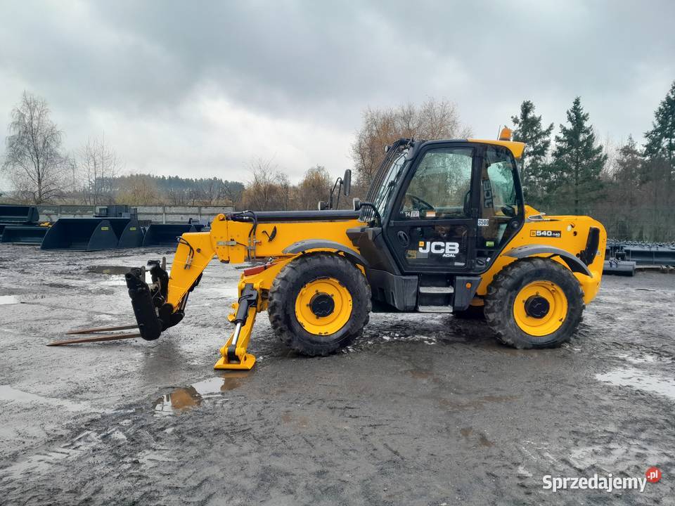 JCB 540140 2016R ŁADOWARKA TELESKOPOWA MANITOU Dźwigi, podnośniki Krotoszyn sprzedam