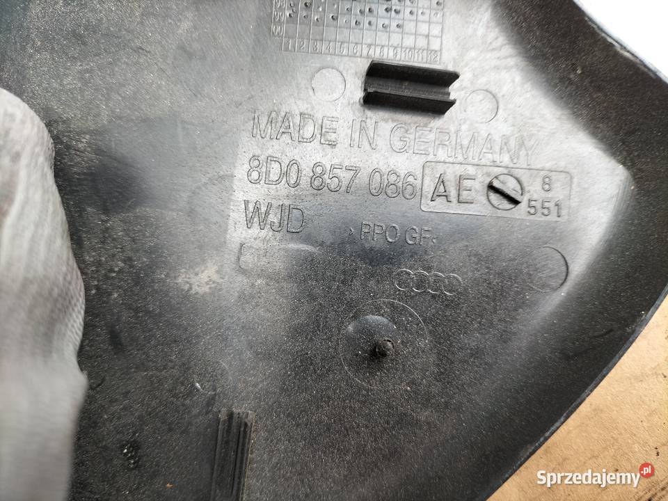 AUDI A4B5 A4 B5 8D0857086 ZAŚLEPKA OSŁONA DESKI osobowe Kamień-Kolonia sprzedam