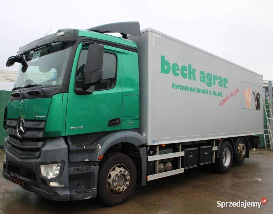 Mercedes 2545 kontener z winda do palet Warszawa