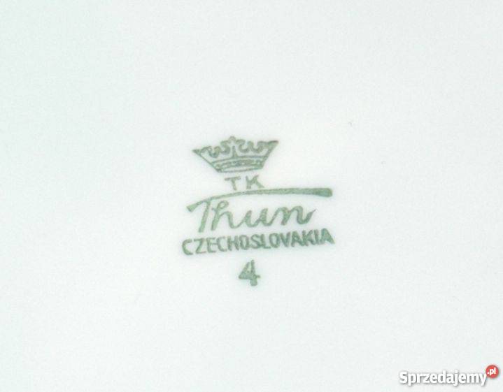 Porcelana czeska Thun KOMPLET Warszawa