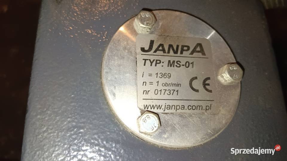 Motoreduktore Janpa MS 01 z silnikiem Besel śląskie Katowice