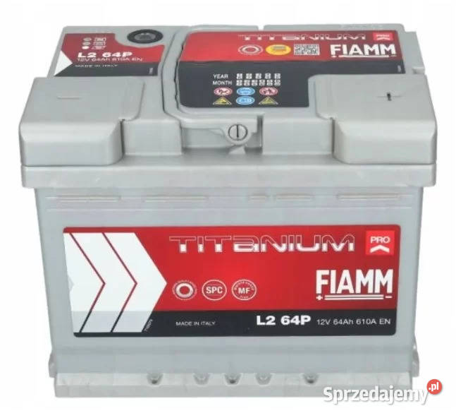 Akumulator FIAMM TITANIUM PRO 12V 64Ah 610A osobowe Rzeszów sprzedam