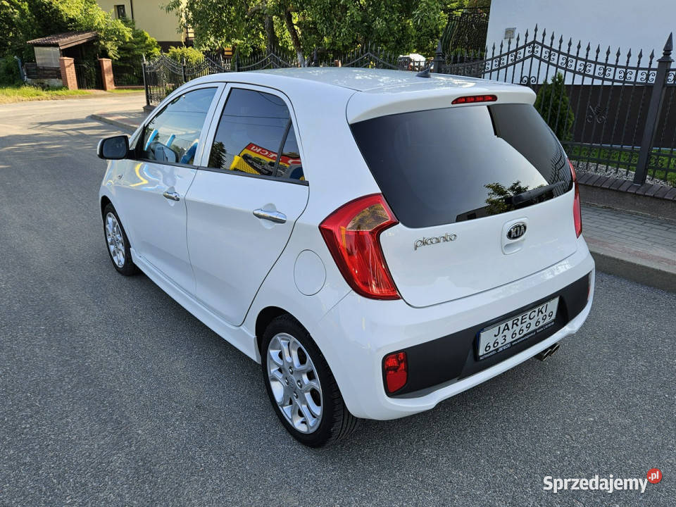 Kia Picanto Opłacona Zdrowa Zadbana Serwisie wielofunkcyjna kierownica Kisielice sprzedam