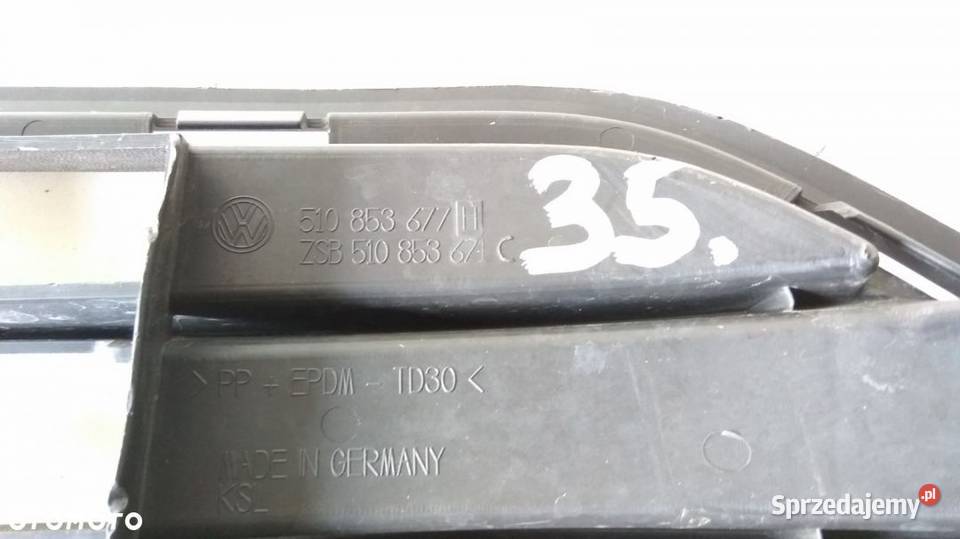 KRATKA GRILL ATRAPA VW GOLF VII 510853677H Grille Włoszczowa