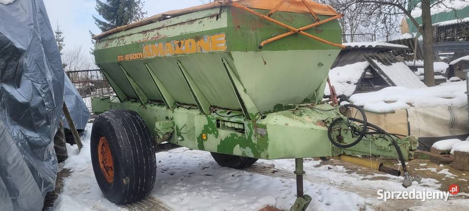 Rozsiewacz do wapna Amazone ZGB 6000 6t sprzedam