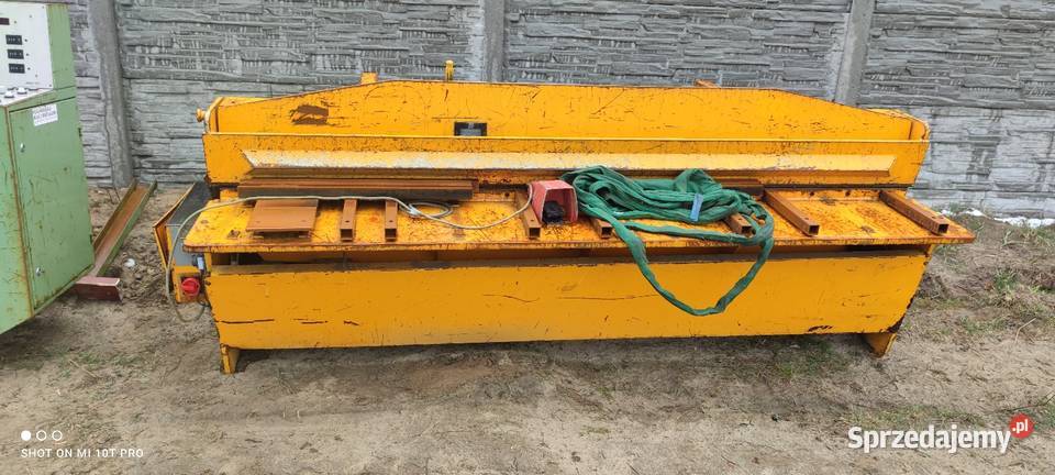 Giętarka gilotyna Biznes i Przemysł Iława