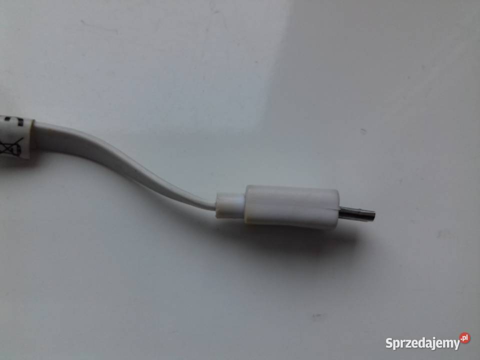 Kabel USB microUSB 150 płaski biały używany Bydgoszcz