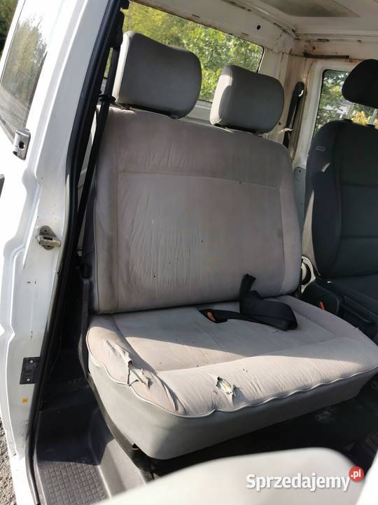 VW TRANSPORTER DOKA 6 OSÓB 24D HAKPRZEGLĄD I OC diesel Poznań
