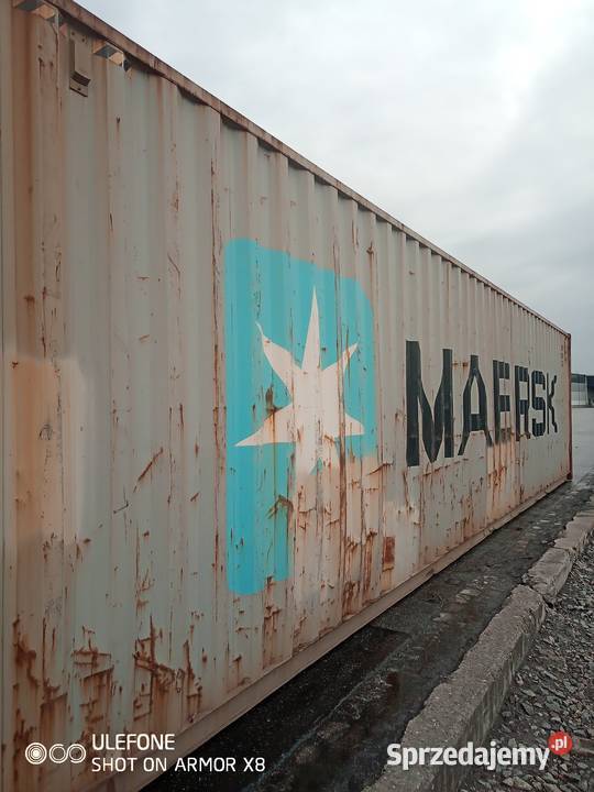 Morski magazynowany kontener magazynowy 12m40HC Wrocław