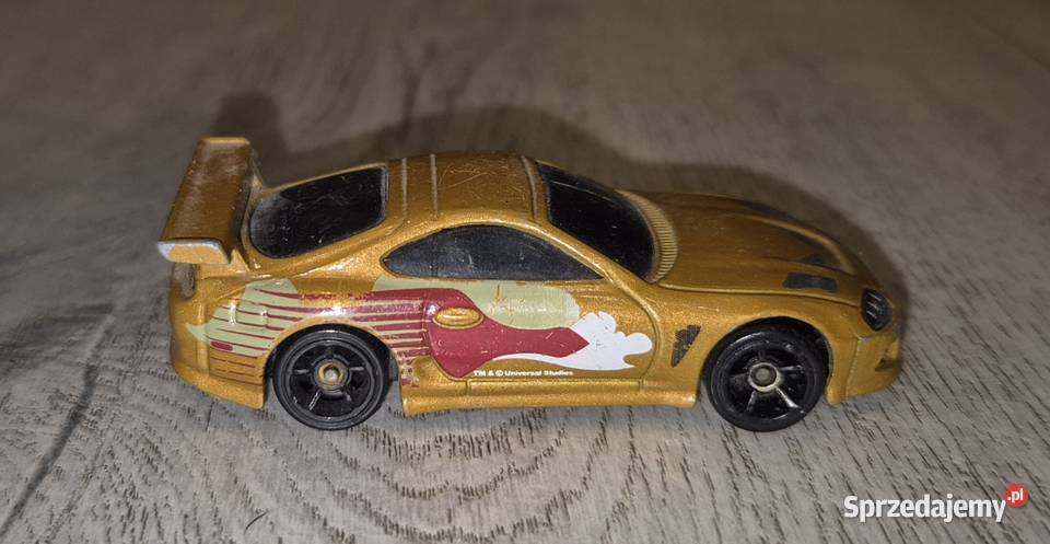 Autko samochód resorak Hot Wheels Toyota Supra Łódź