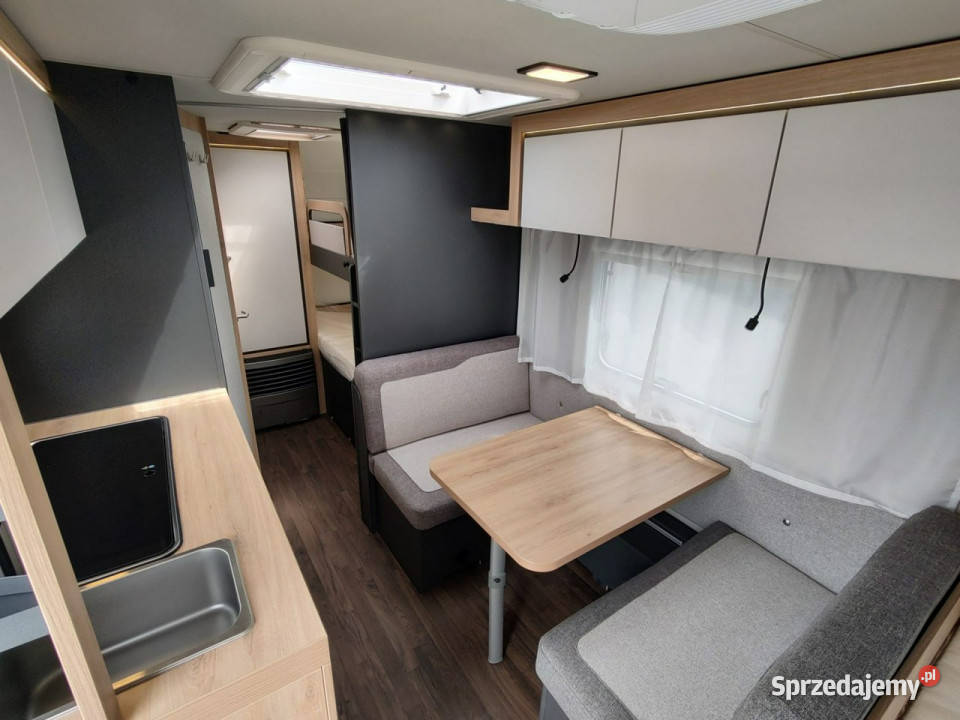 przyczepy kempingowe Knaus Sport 500 KD z dużą pełny VAT Gaj