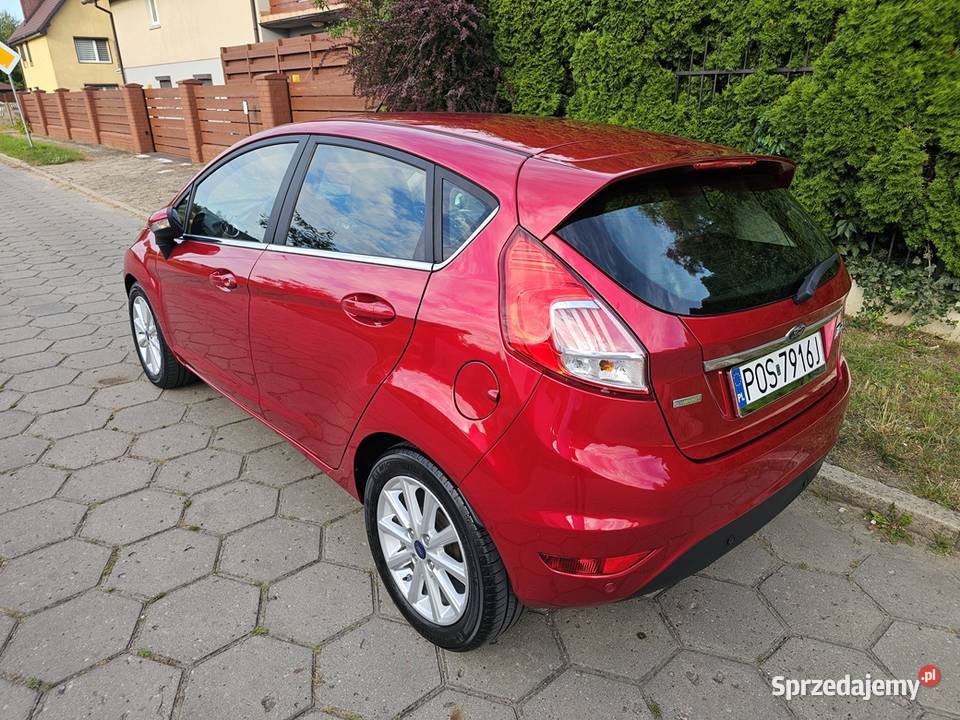 Ford Fiesta Titanium 10 101 2017 r Zarej Stan ASR (kontrola trakcji) Ostrów Wielkopolski