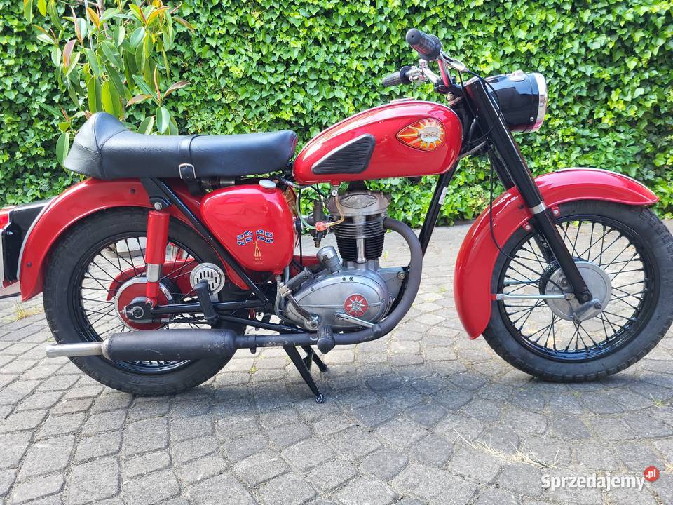 BSA C15 250 1959 r renowacji pełna historia pozostałe Zduńska Wola
