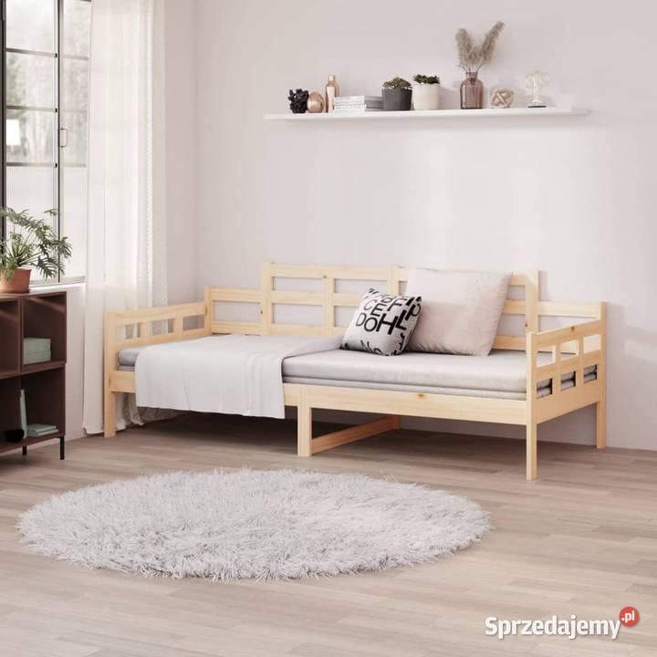 Łóżko dzienne lite drewno sosnowe 90x200 Warszawa