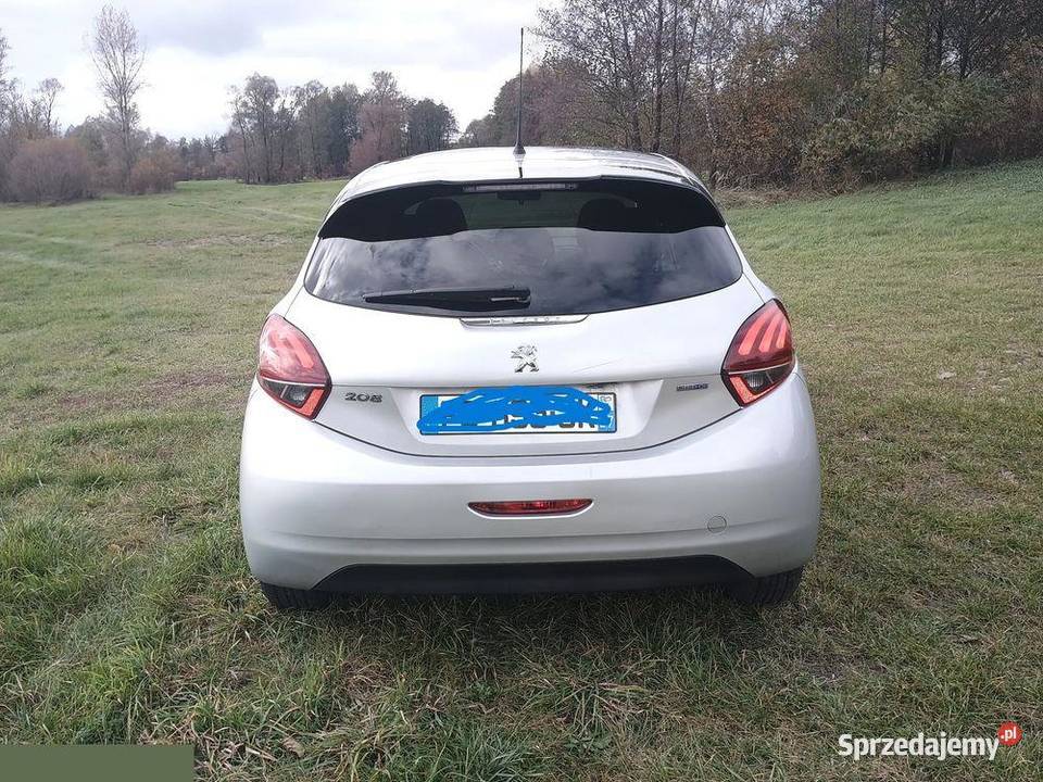 Peugeot 208 BlueHDi 100 StopStart Allure 99 Rok produkcji 2016 wielkopolskie Zagórów