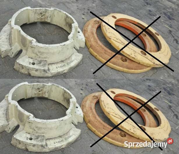 Obciążniki Ursus c 360 3p 355 4011 sprzedam