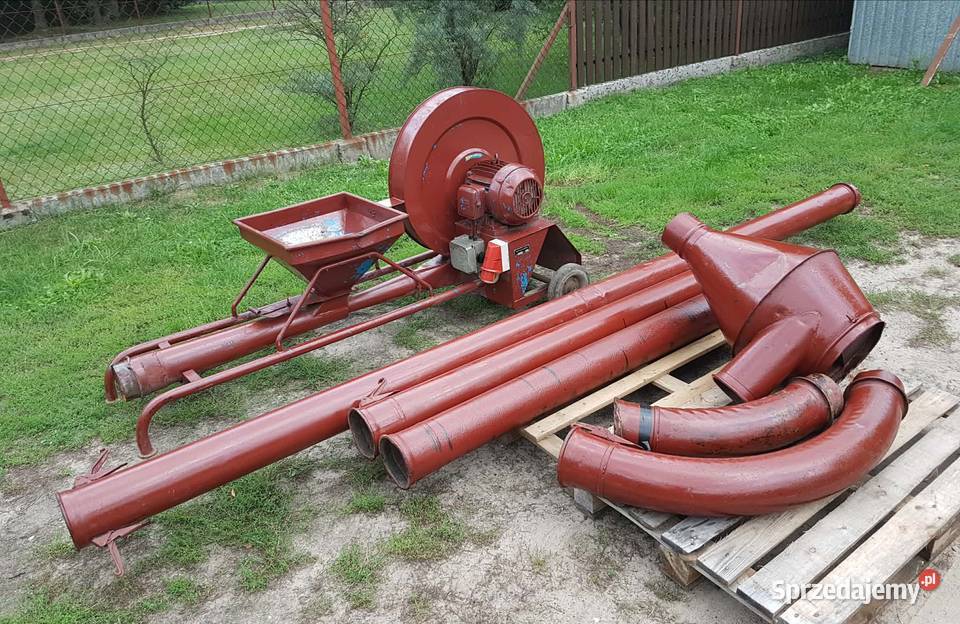Dmuchawa do zboża mocna 55kw z Cyklonem komplet małopolskie sprzedam