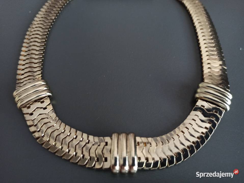 Łańcuszek kolia złoty Nowy Białystok