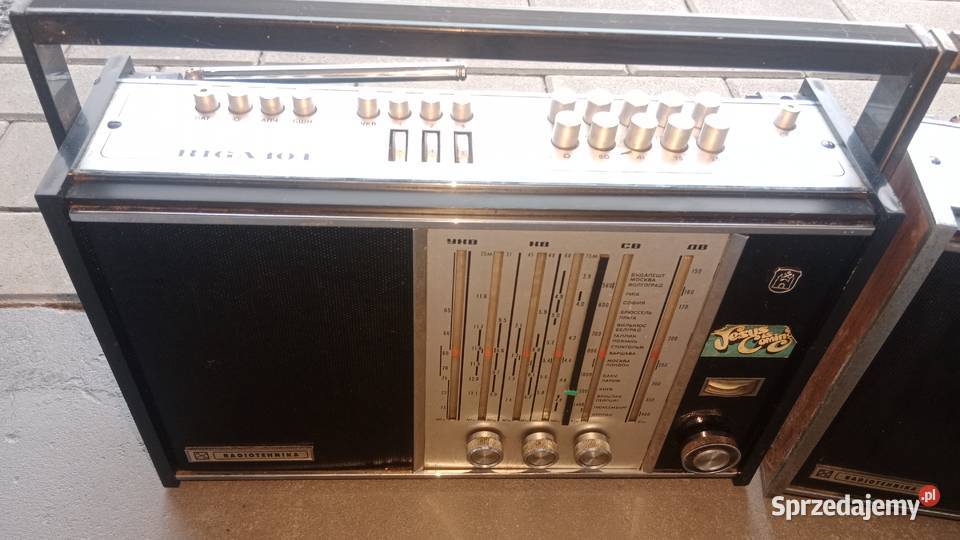 Okazja 2 radia Riga 104 Retro PRL