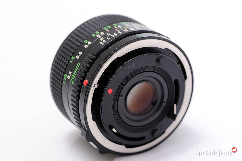 Obiektyw Canon FD 28mm f28 FD Wrocław