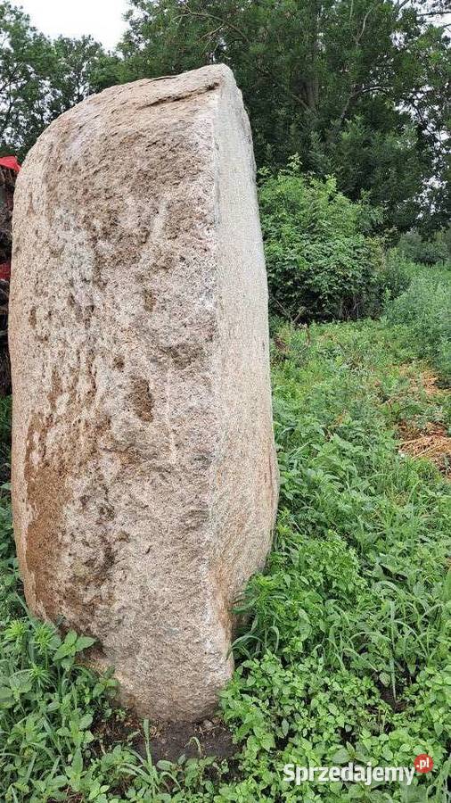 Kamień olbrzym pomnik ozdobny płyta kamienna Warszawa