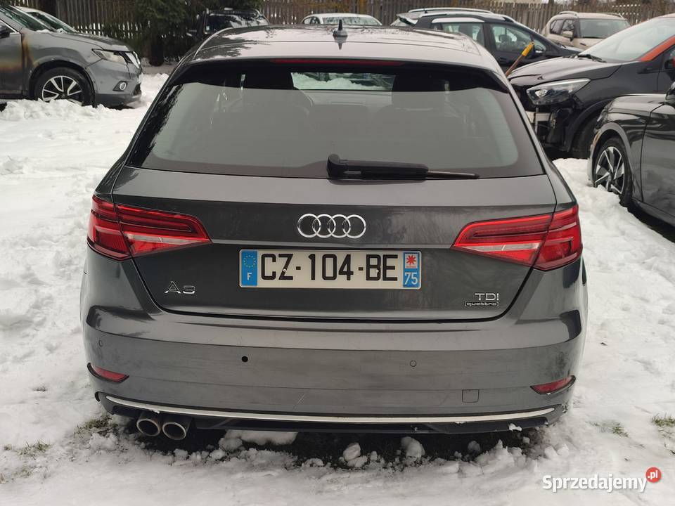 Audi A3 Sportback 20 TDI quattro S tronic 184 świętokrzyskie Kielce