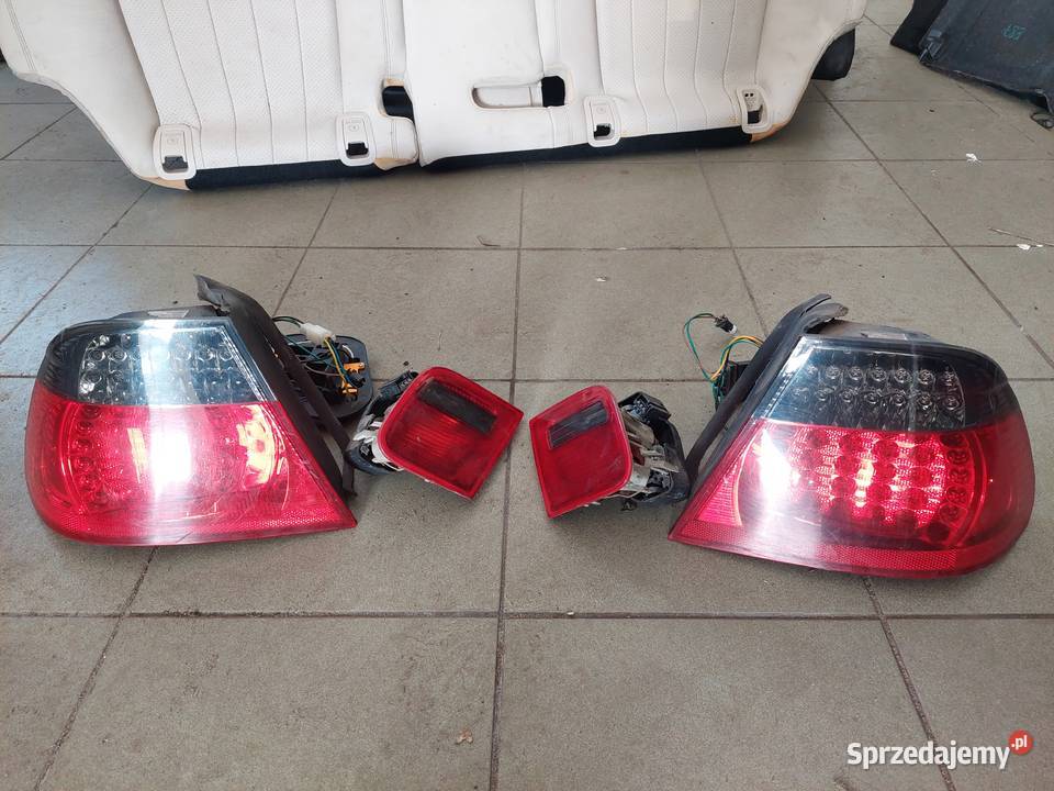 BMW 3 E46 Coupe Lampy tył tylne LED Komplet Lampy tylne Bydgoszcz
