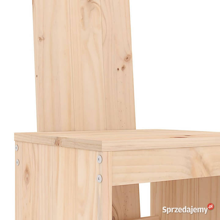 Stołki barowe 2 40x42x120 lite drewno sosnowe Warszawa