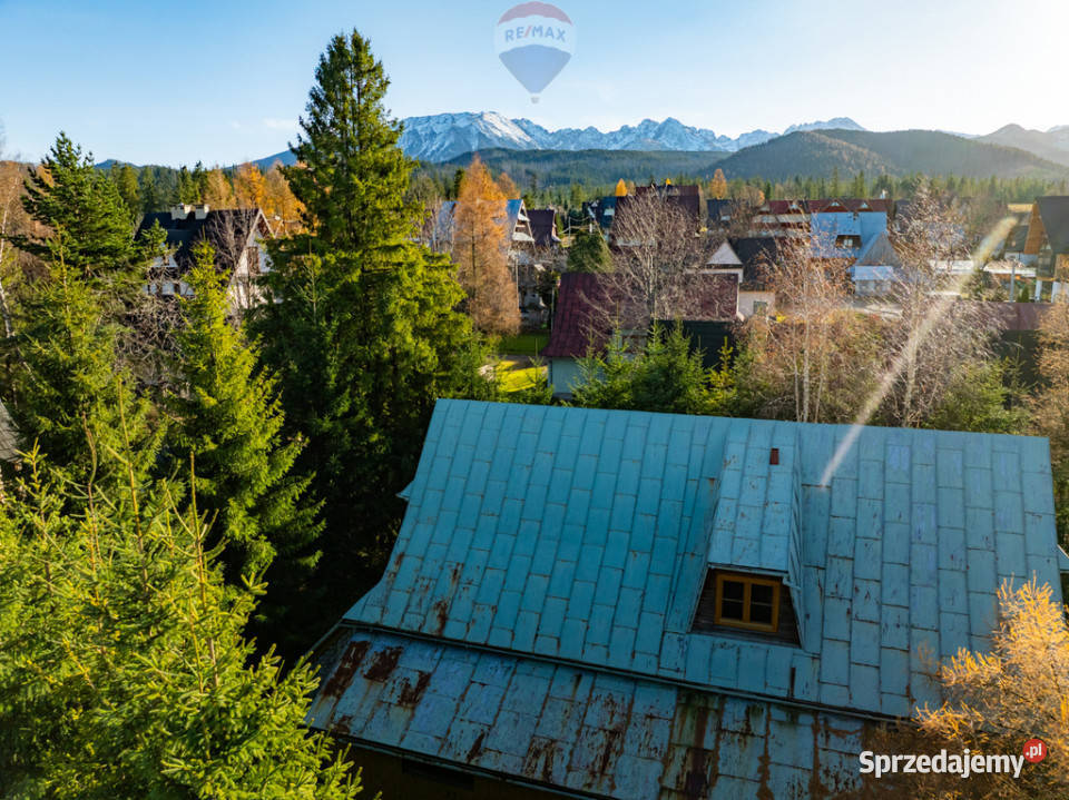 Dom w Zakopanem z projektem przebudowy utwardzona Zakopane