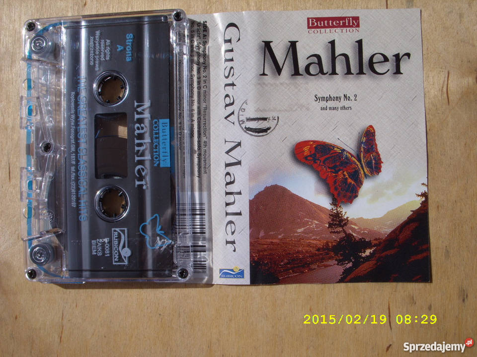 G MAHLERSYMFONY 2 kaseta audio Muzyka Wołów