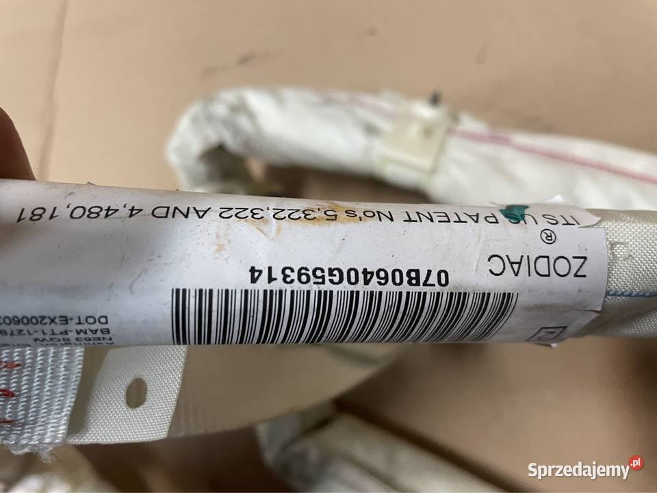 5322322 kurtyna powietrzna prawa bmw 5 e60 Lift Szczecin