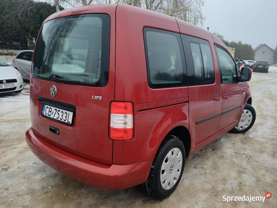 Volkswagen Caddy Life Osobowy Klimatyzacja 2 kpl gniazdo USB