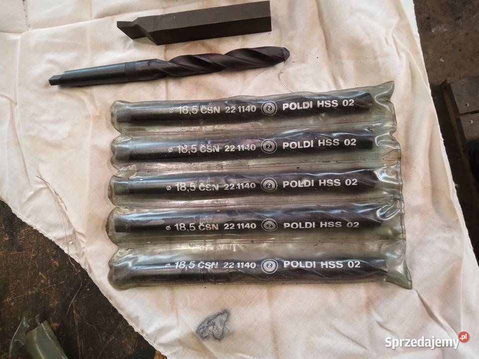 Noże tokarskie i wiertła Lubartów sprzedam