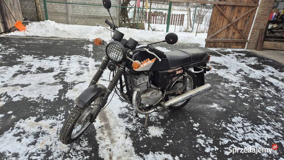 Jawa 350 zarejestrowana manualna