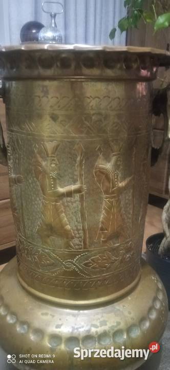 Donica mosiężna stojąca wysoka Białystok
