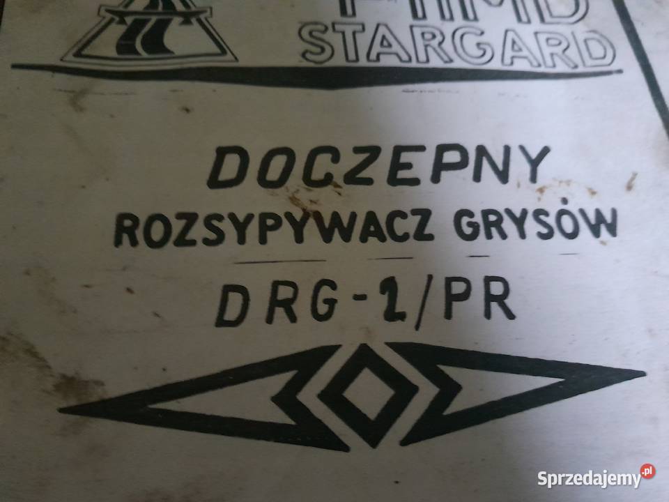 Rozsypywacz grysów DR 1PR Łętownia