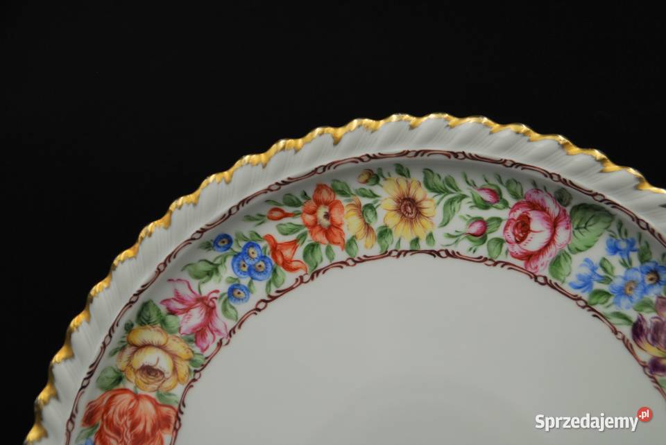 Piękna patera Krautheim Selb Bavaria G Meier Porcelana i szkło Poznań