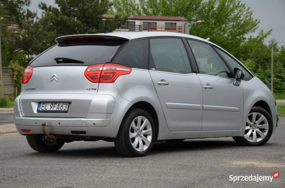 Citroen C4 Picasso Prywatne 20HDI 135 Exclusive 4/5 łódzkie Kutno sprzedam