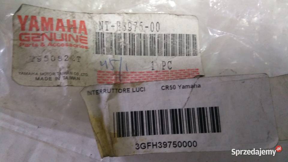 Przełącznik świateł OE Yamaha CR 50 CR50Z Bielsk Podlaski sprzedam