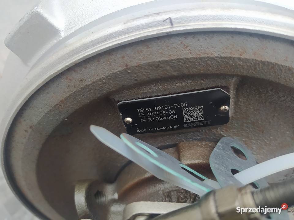 Turbina sprężarka MAN 480 Euro6 Piotrków Trybunalski