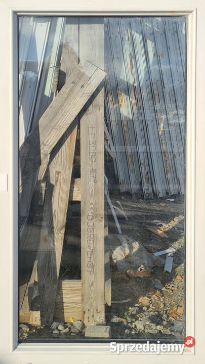 OKNA KacprzaK Witryna 78X149 FIX Używany PCV Lublin