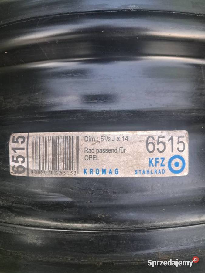 14 OPEL 4100 Średnica 14" Warszawa