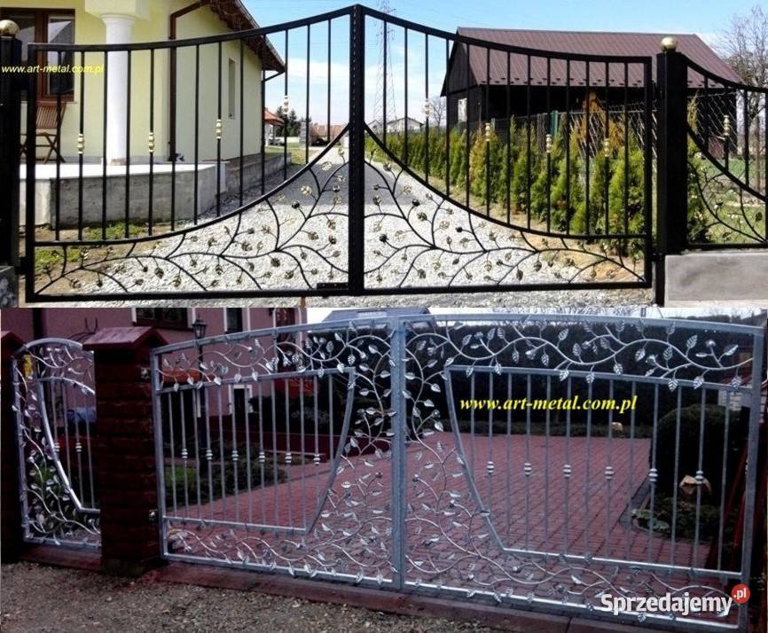 Róża kuta Ławka ogrodowa Metaloplastyka Meble ogrodowe Skrzyszów