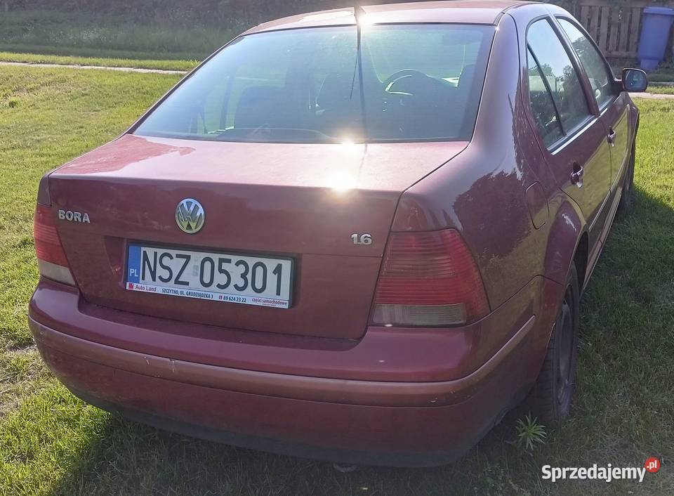 VW Bora 16 Uszkodzony benzyna+LPG warmińsko-mazurskie Wielbark