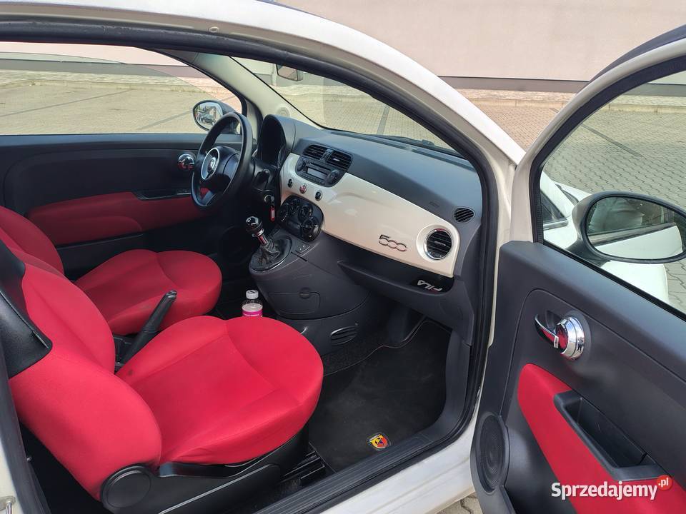 Fiat 500 12 BenzynaGAZ Sprawny 2008r Możliwa 1KM Wilamowice