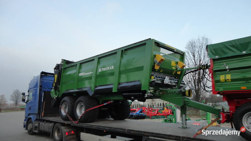 Rozrzutnik obornika Pronar N2621 14ton tandem Kozenin