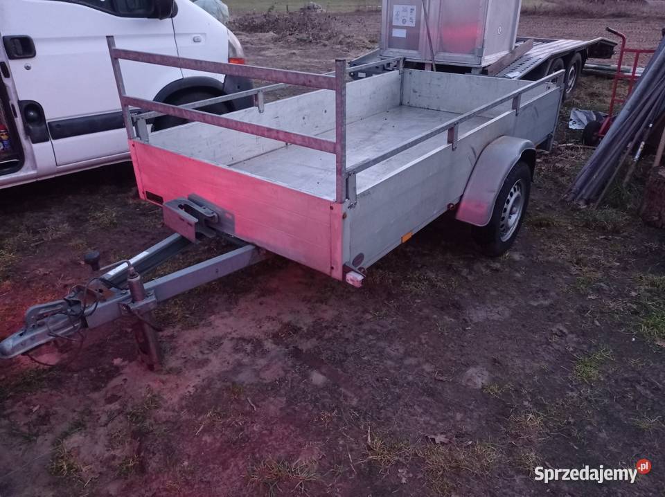 Przyczepka samochodowa aluminiowa 750 DMC Lubycza Królewska